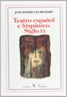 Portada del libro Teatro español e hispánico. Siglo XX