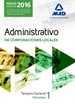 Portada del libro Administrativos de las Corporaciones Locales. Temario General Volumen 1
