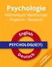 Portada del libro Psychologie Wörterbuch Wortschatz Englisch - Deutsch