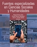 Portada del libro Fuentes especializadas en Ciencias Sociales y Humanidades