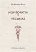 Portada del libro Homeopatía y vacunas