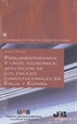 Portada del libro Parlamentarismos y crisis económica: afectación de los encajes constitucionales en Italia y España