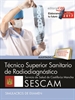 Portada del libro Técnico Superior Sanitario de Radiodiagnóstico. Servicio de Salud de Castilla-La Mancha (SESCAM). Simulacros de examen