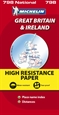 Portada del libro Mapa National Gran Bretaña Irlanda  "Alta Resistencia"