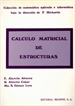 Portada del libro Cálculo matricial de estructuras