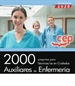 Portada del libro 2000 preguntas para Técnicos/as en Cuidados Auxiliares de Enfermería
