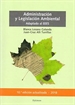 Portada del libro Administración y legislación ambiental