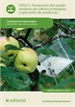 Portada del libro Prevención del estado sanitario de cultivos ecológicos y aplicación de productos. AGAU0108 - Agricultura ecológica