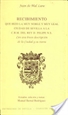 Portada del libro Recibimiento que hizo la muy noble y muy leal ciudad de Sevilla a la C.R.M. del Rey D. Felipe II
