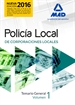 Portada del libro Policía Local. Temario General Volumen 1