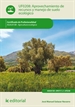 Portada del libro Aprovechamiento de recursos y manejo de suelo ecológico. agau0108 - agricultura ecológica