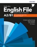 Portada del libro English File 4th Edition A2/B1. Student's Book and Workbook with Key Pack