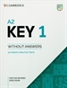 Portada del libro A2 Key 1 for the Revised 2020 Exam. Student's Book without Answers.