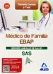 Portada del libro Médico de Familia EBAP del Servicio Andaluz de Salud. Temario común y test