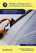 Portada del libro Montaje eléctrico de instalaciones solares térmicas. ENAE0208 - Montaje y mantenimiento de instalaciones solares térmicas