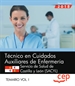 Portada del libro Técnico en Cuidados Auxiliares de Enfermería. Servicio de Salud de Castilla y León (SACYL). Temario Vol. I.