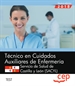 Portada del libro Técnico en Cuidados Auxiliares de Enfermería. Servicio de Salud de Castilla y León (SACYL). Test