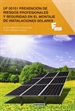 Portada del libro *UF 00151 Prevención de riesgos profesionales y seguridad en el montaje de instalaciones solares