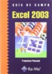 Portada del libro Guía de campo de Excel 2003