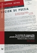 Portada del libro La revista de vanguardia "Poesía Buenos Aires" (1950-1960).
