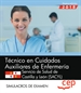 Portada del libro Técnicos en Cuidados Auxiliares de Enfermería. Servicio de Salud de Castilla y León (SACYL). Simulacros de examen
