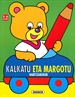 Portada del libro Kalkatu eta margotu hartzarekin 3-6 urte