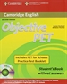 Portada del libro Objective PET For Schools Pack without Answers (Student's Book with CD-ROM and for Schools Practice Test Booklet) 2nd Edition