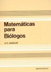 Portada del libro Matemáticas para biólogos