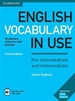 Portada del libro English Vocabulary in Use Pre-intermediate and Intermediate Book with Answers and Enhanced eBook