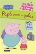 Portada del libro Peppa Pig. Lectoescritura - Aprendo a leer. Papá pierde las gafas