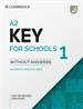 Portada del libro A2 Key for Schools 1 for the Revised 2020 Exam Student's Book without Answers