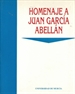 Portada del libro Homenaje Al Profesor  Juan Garcia Abellan