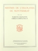 Portada del libro Mestres de l'Escolania de Montserrat, Volum XII. Narcís Casanoves, II