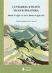 Portada del libro Cantabria a través de la literatura. Desde el siglo I a. de C. hasta el siglo XXI