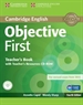 Portada del libro Objective First Teacher's Book with Teacher's Resources CD-ROM 4th Edition