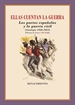 Portada del libro Ellas cuentan la guerra. Las poetas españolas y la guerra civil