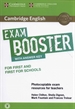 Portada del libro Cambridge English Exam Booster for First and First for Schools with Answer Key with Audio
