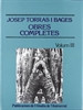Portada del libro Obres completes de Josep Torras i Bages, Volum III