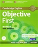 Portada del libro Objective First Workbook with Answers with Audio CD 4th Edition