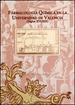 Portada del libro La farmacología química en la Universidad de Valencia (Siglos XVI-XIX)