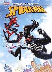 Portada del libro Marvel action spiderman. veneno  4