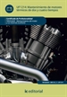 Portada del libro Mantenimiento de motores térmicos de dos y cuatro tiempos. tmvg0409 - mantenimiento del motor y sus sistemas auxuliares