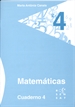 Portada del libro Matemáticas. Cuaderno 4
