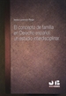 Portada del libro El concepto de familia en derecho español: un estudio interdisciplinar