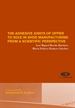 Portada del libro The adhesive joints of upper to sole in shoe manufacturing from a scientific perspective