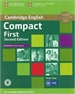 Portada del libro Compact First Workbook without Answers with Audio 2nd Edition