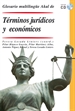 Portada del libro Glosario multilingüe de términos jurídicos y económicos