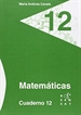 Portada del libro Matemáticas. Cuaderno 12