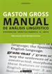 Portada del libro Manual de análisis lingüístico