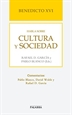 Portada del libro Benedicto XVI habla sobre cultura y sociedad